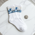 Everyday Socks | The Great Wave, Ukiyo-e Series | Japan-inspired